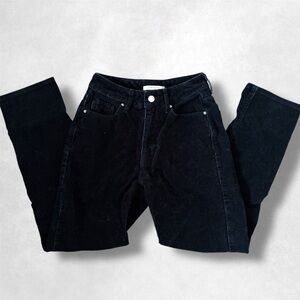 Black Pacsun Corduroy Mom Jeans
